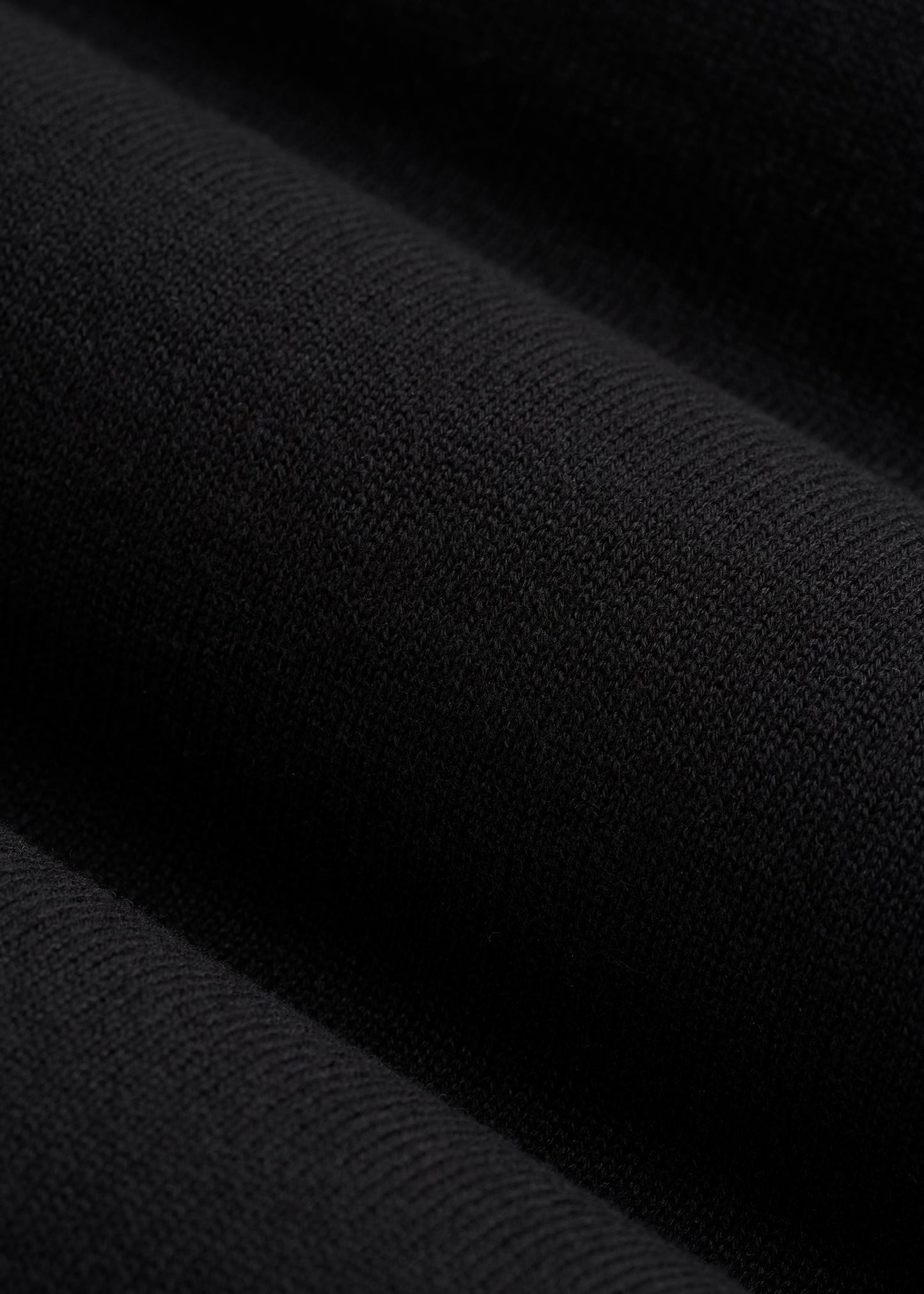 Turtleneck Sweater for Tall Men in Black