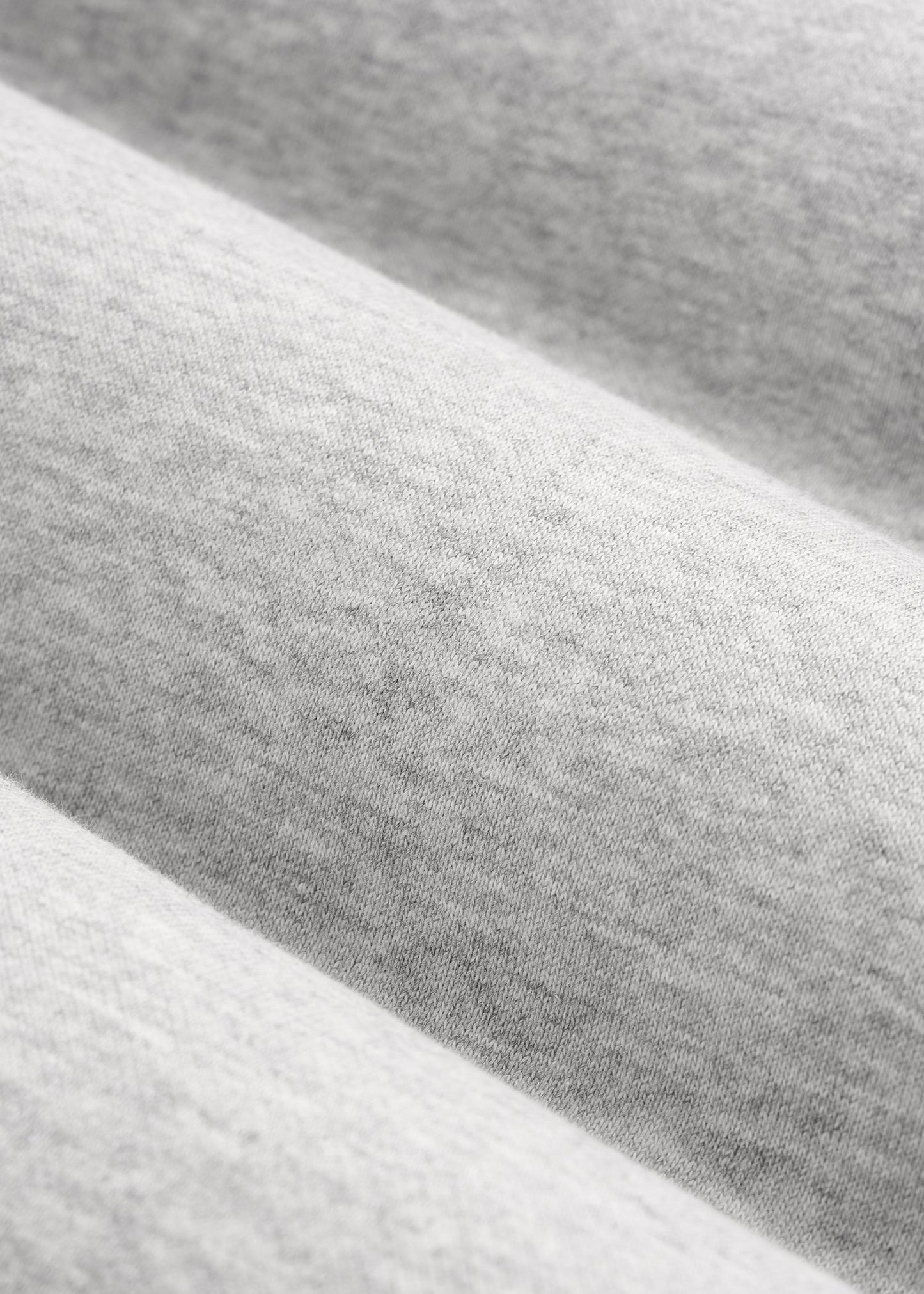 Wearever Fleece Collared Sweatshirt for Tall Men in Grey Mix