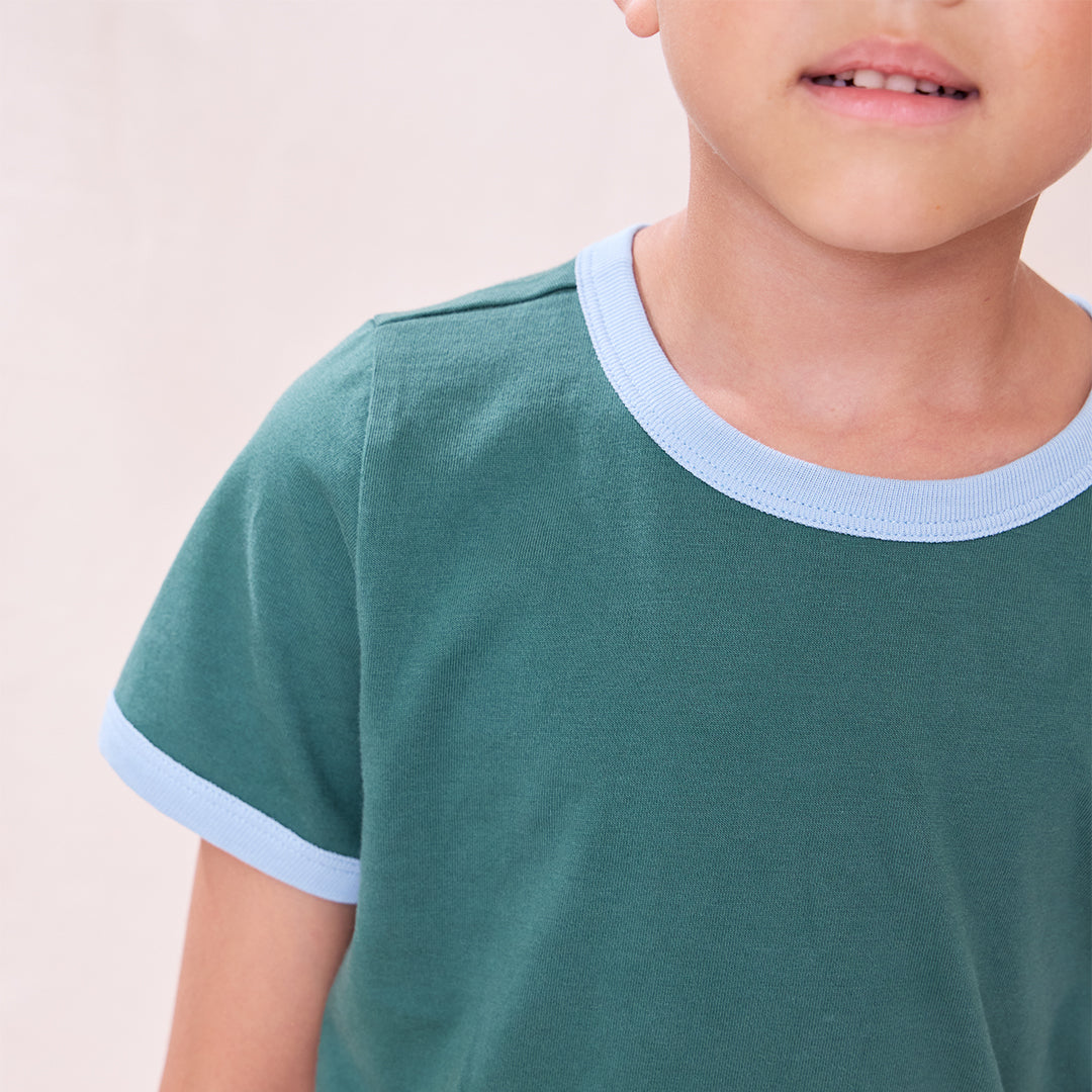 Adventure Ringer T-Shirt - Pine