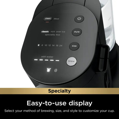 7-in-1 Coffee Maker With Built-In Milk Frother | K-Cup Compatible