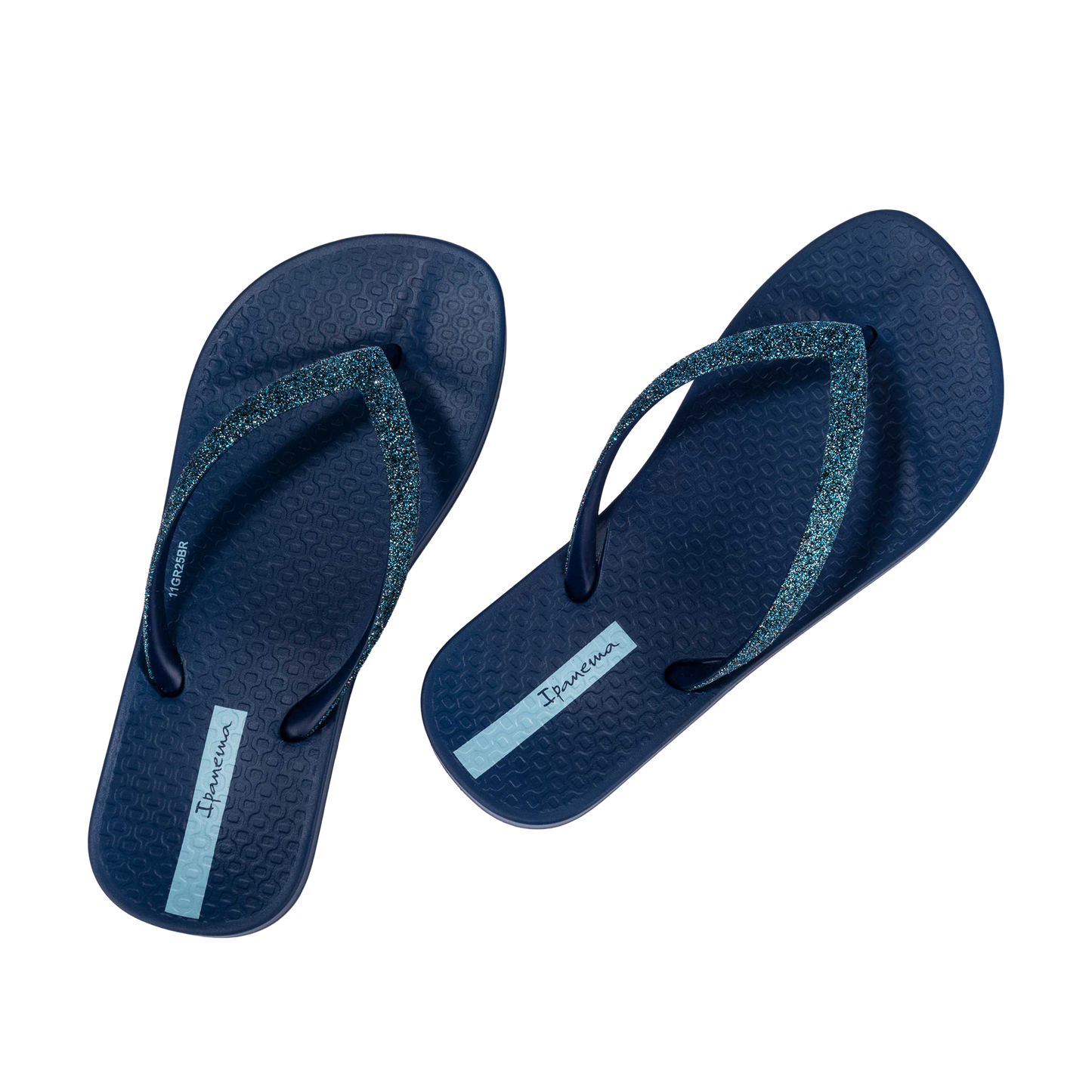 Lolita Flip Flop - Blue Glitter