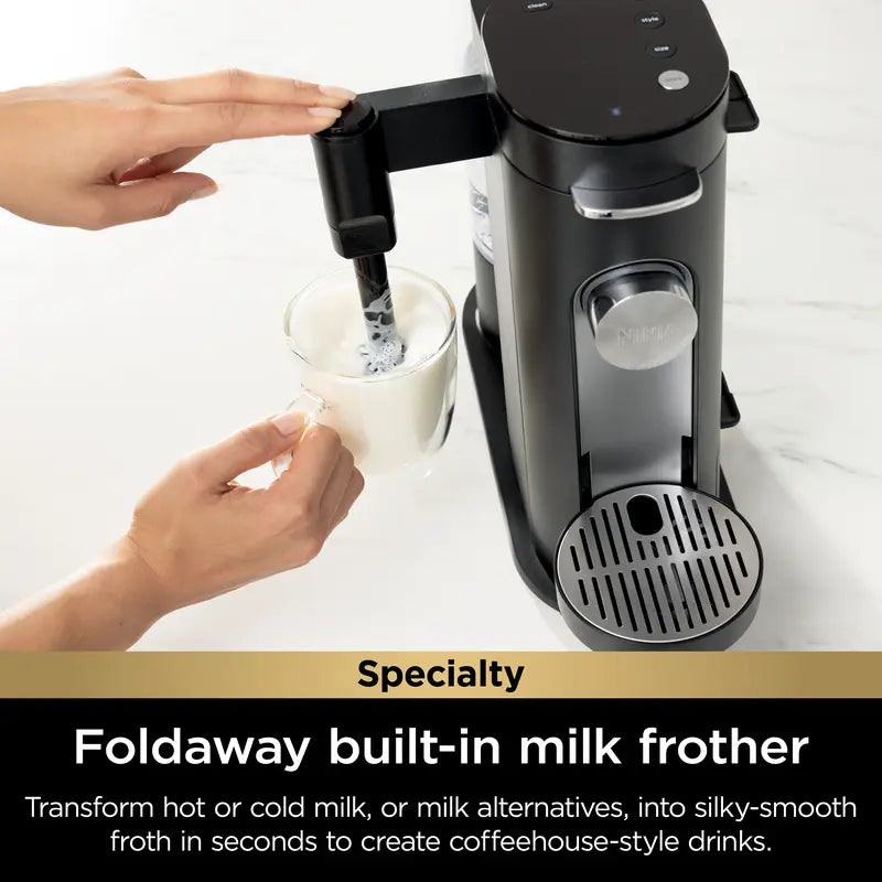 7-in-1 Coffee Maker With Built-In Milk Frother | K-Cup Compatible