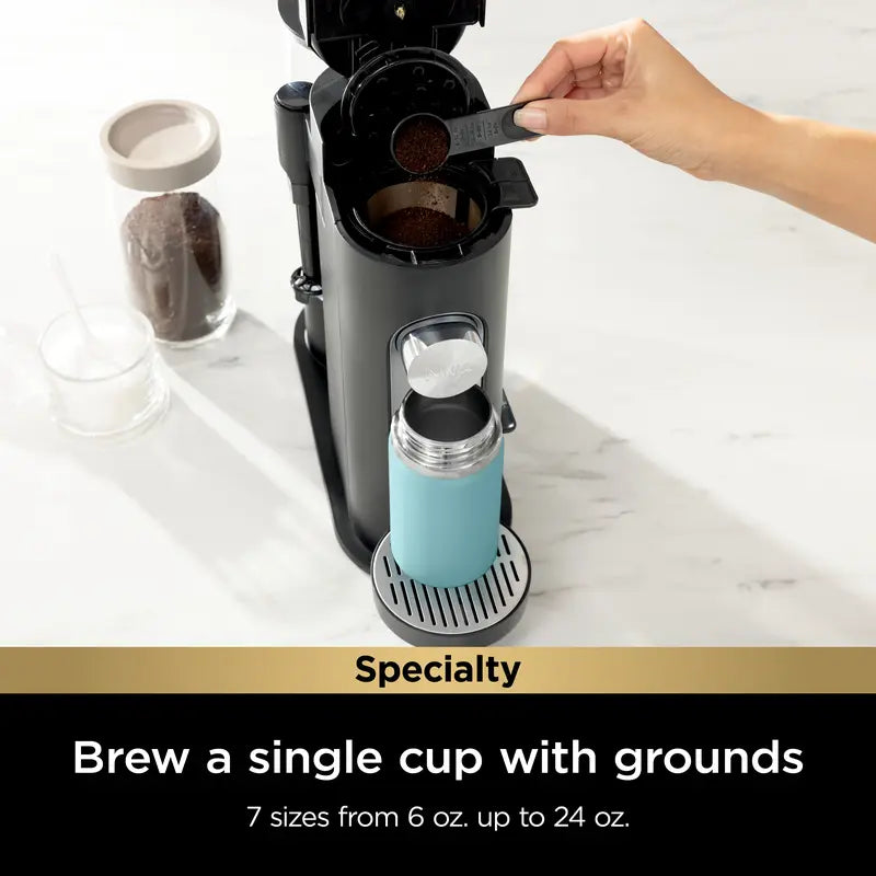 7-in-1 Coffee Maker With Built-In Milk Frother | K-Cup Compatible