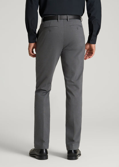 Flex Tech Suit Pants for Tall Men in Slate Nailhead