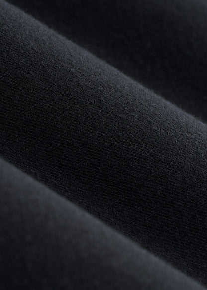 Open-Bottom Pajama Pants for Tall Men in Black
