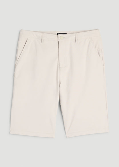 Traveler Chino Short 2.0 for Tall Men in Drywall Tan