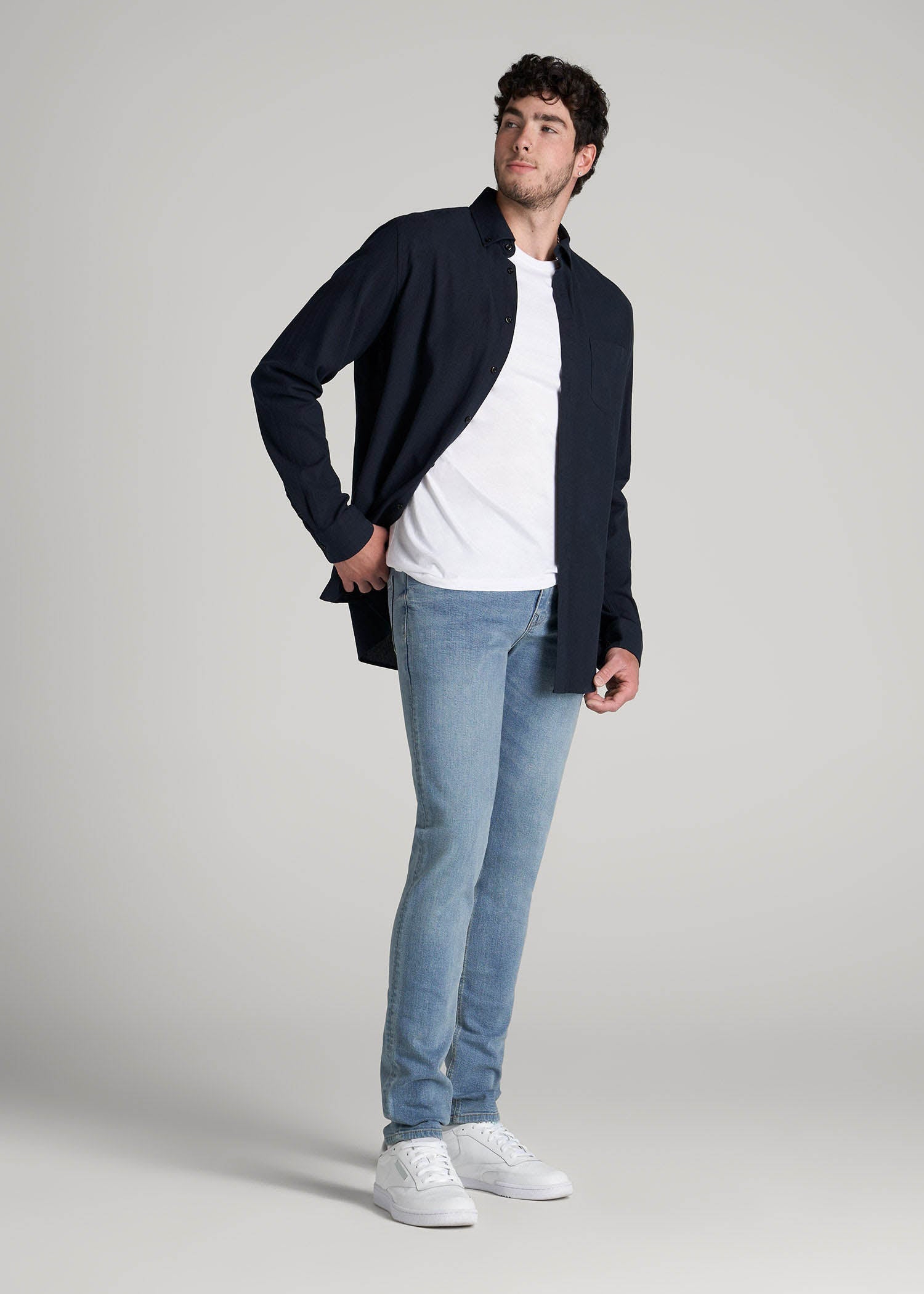 Travis SKINNY Jeans for Tall Men in New Fade