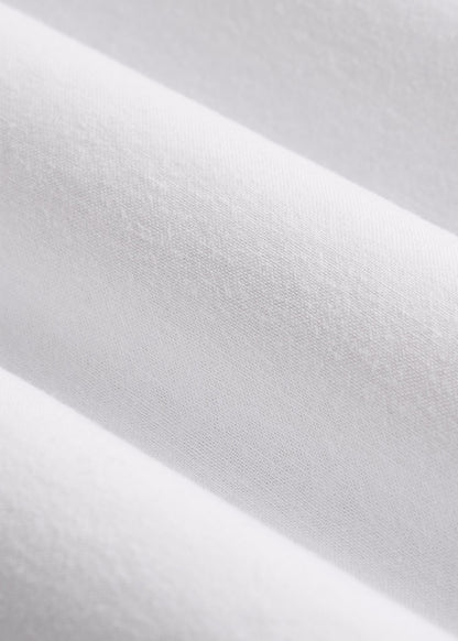 Washed Oxford Shirt for Tall Men in White