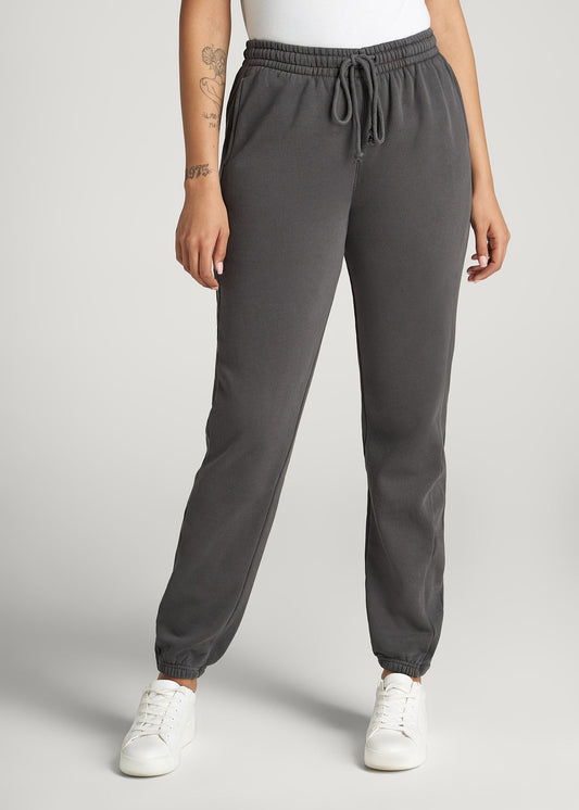 Wearever Fleece Regular Fit Sweatpants for Tall Women in Charcoal