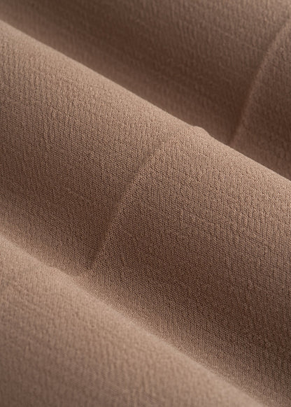 Wide Leg Pleated Dress Pants 2.0 for Tall Women in Warm Brown