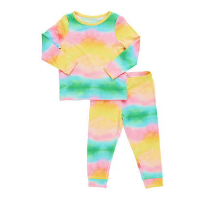 Kids Bamboo PJ Set - Tie Dye