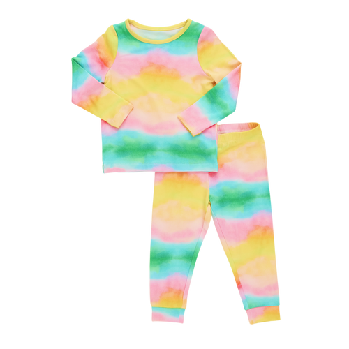 Kids Bamboo PJ Set - Tie Dye