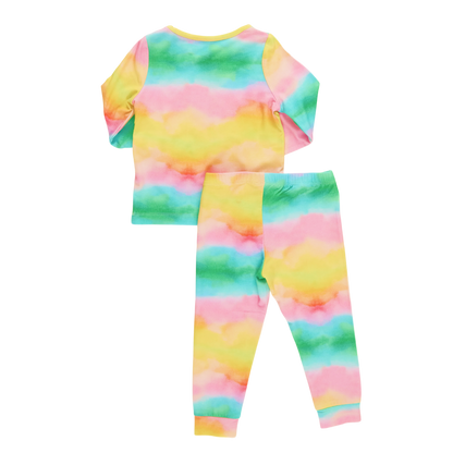 Kids Bamboo PJ Set - Tie Dye