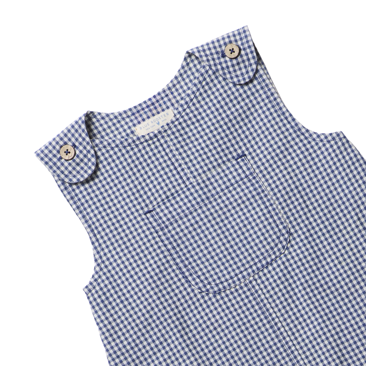Baby Boys Noah Jumper - Navy Gingham