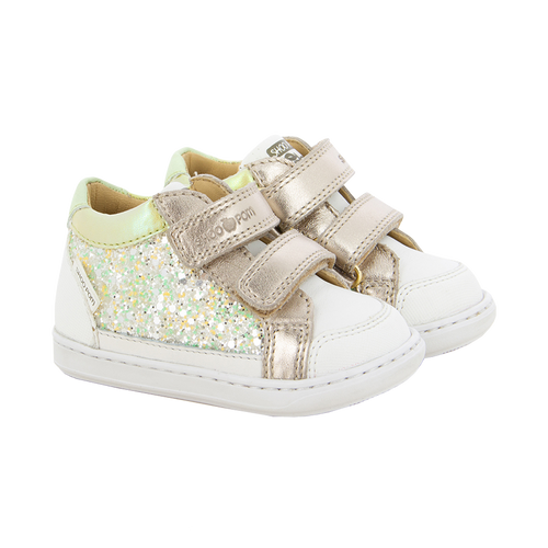 Bode Shoe - Napa Glitter White