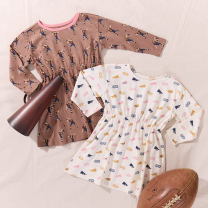 Playground Long Sleeve Dress - Football Player