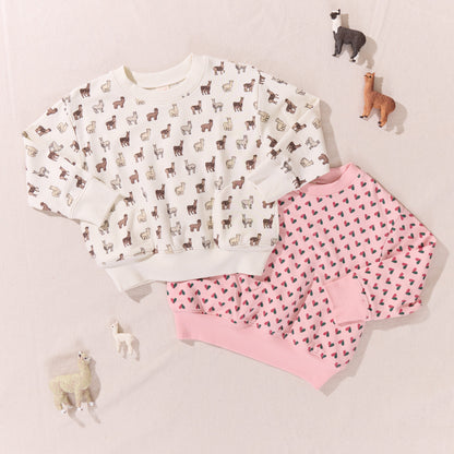 Play Sweatshirt - Llamas and Alpacas