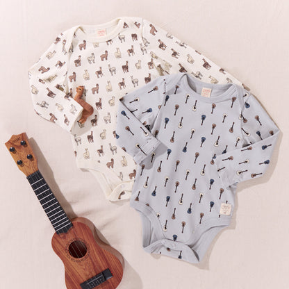 Baby Wonder Bodysuit - Llamas and Alpacas