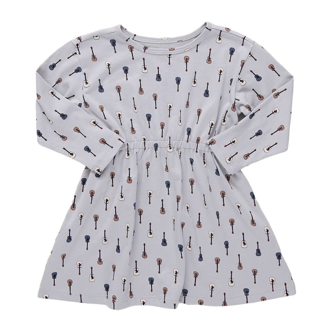 Playground Long Sleeve Dress - Tiny Vintage Guitars