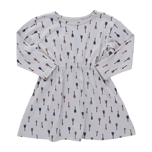 Playground Long Sleeve Dress - Tiny Vintage Guitars