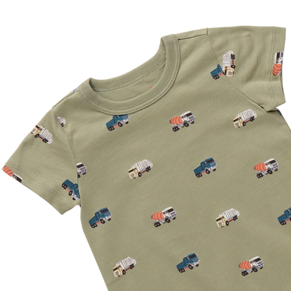 Baby Adventure Romper - Trucks
