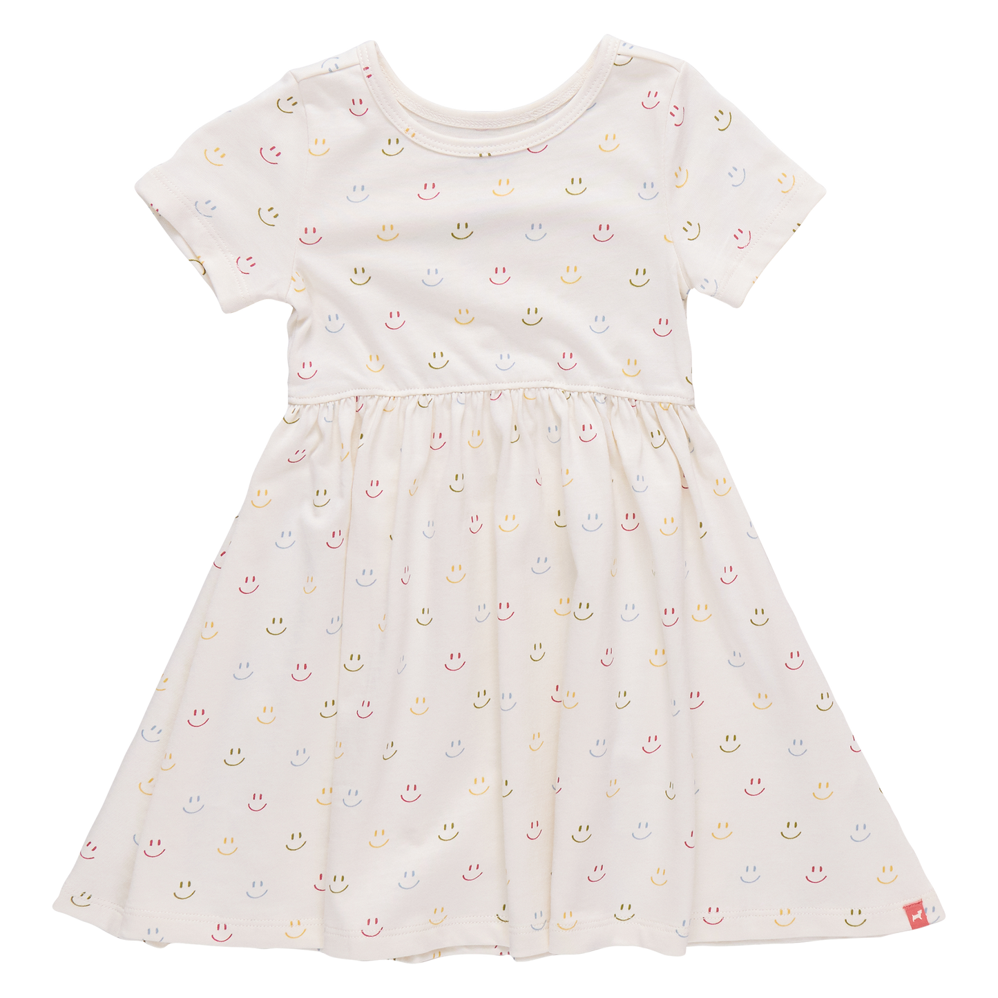 Sunny Dress - Rainbow Smiley