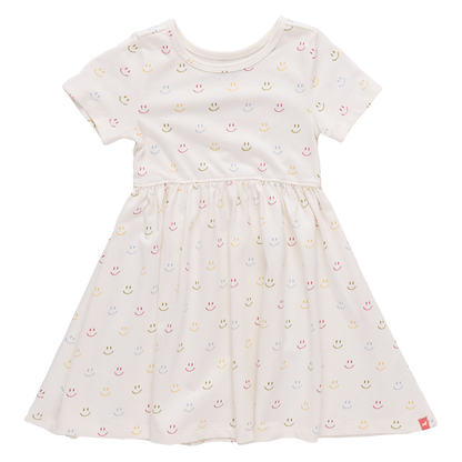Sunny Dress - Rainbow Smiley
