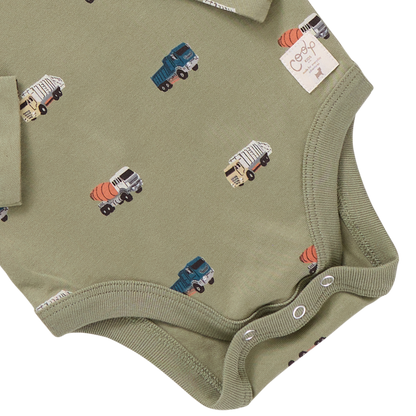 Baby Wonder Bodysuit - Trucks