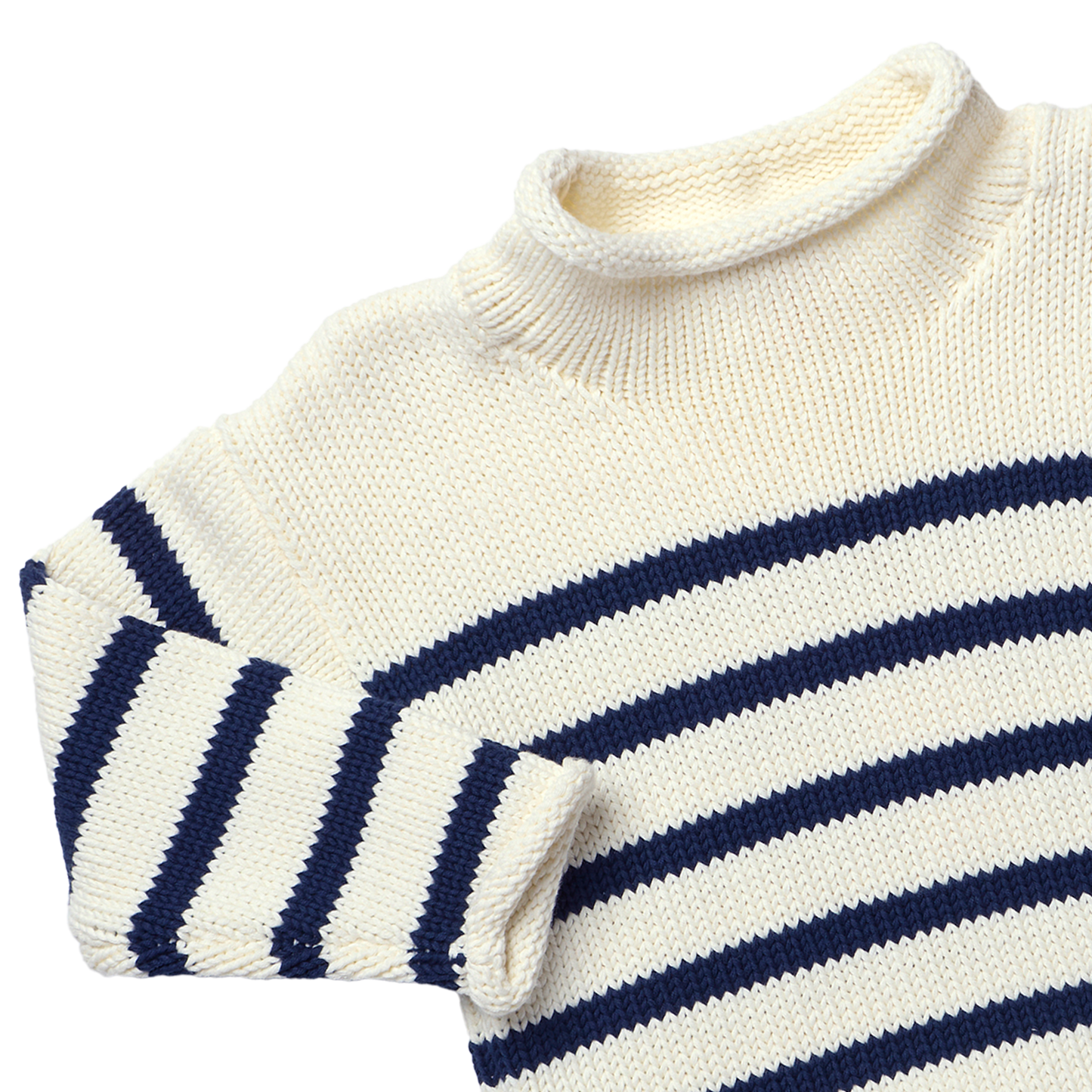 Classic Sweater - Navy Stripe