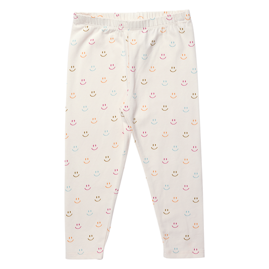 Cartwheel Legging - Rainbow Smiley
