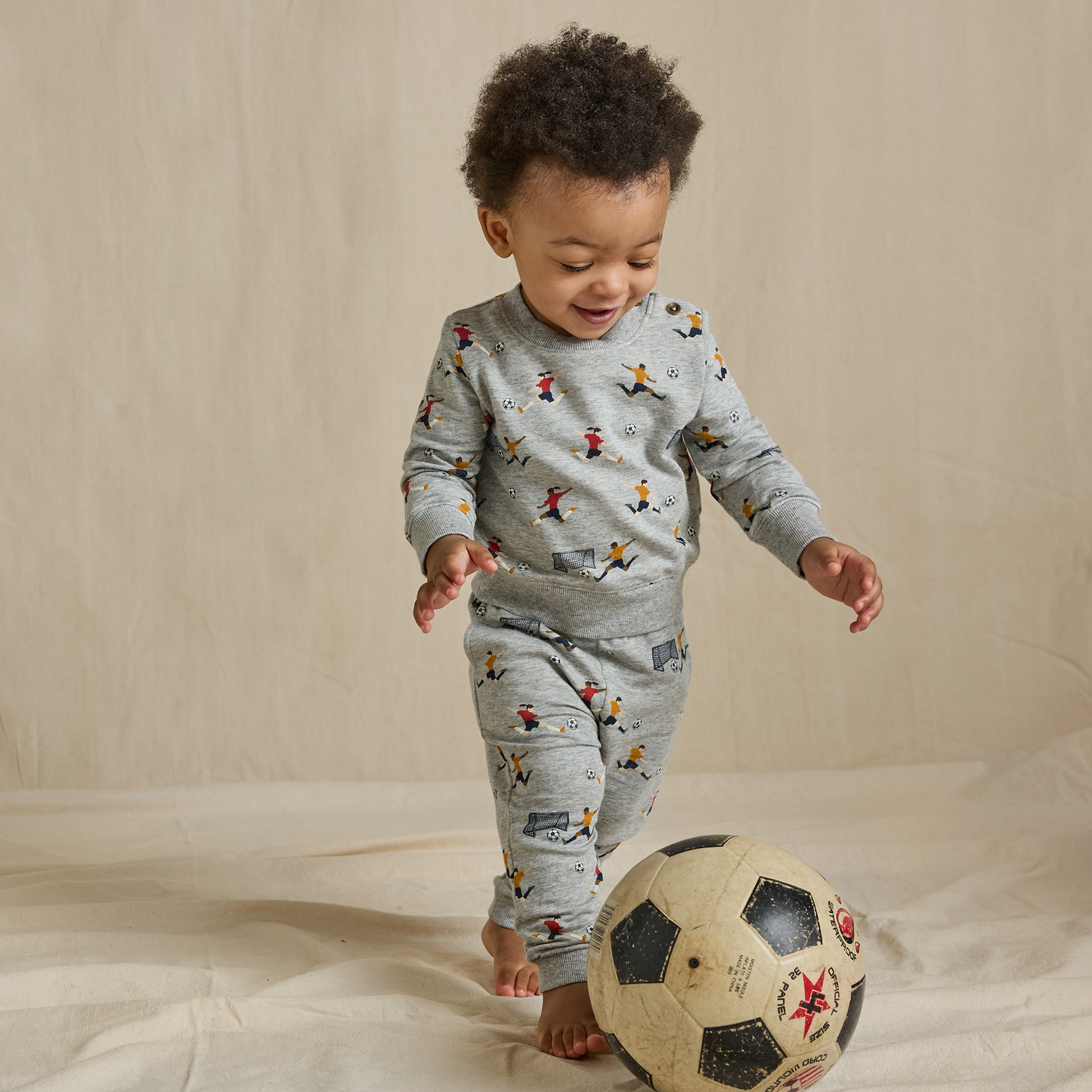 Baby Jax Jogger Set - Mini Soccer Players