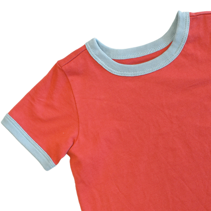 Adventure Ringer T-Shirt -  Red