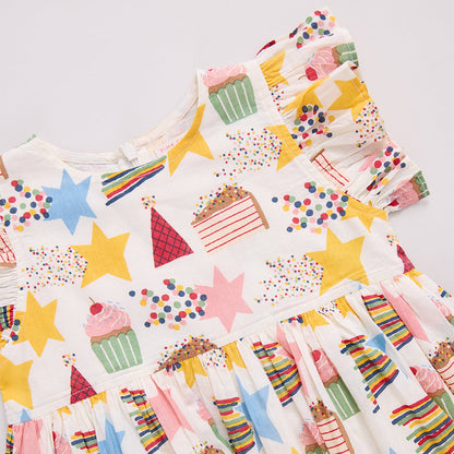 Baby Girls Jennifer Dress Set - Birthday Star