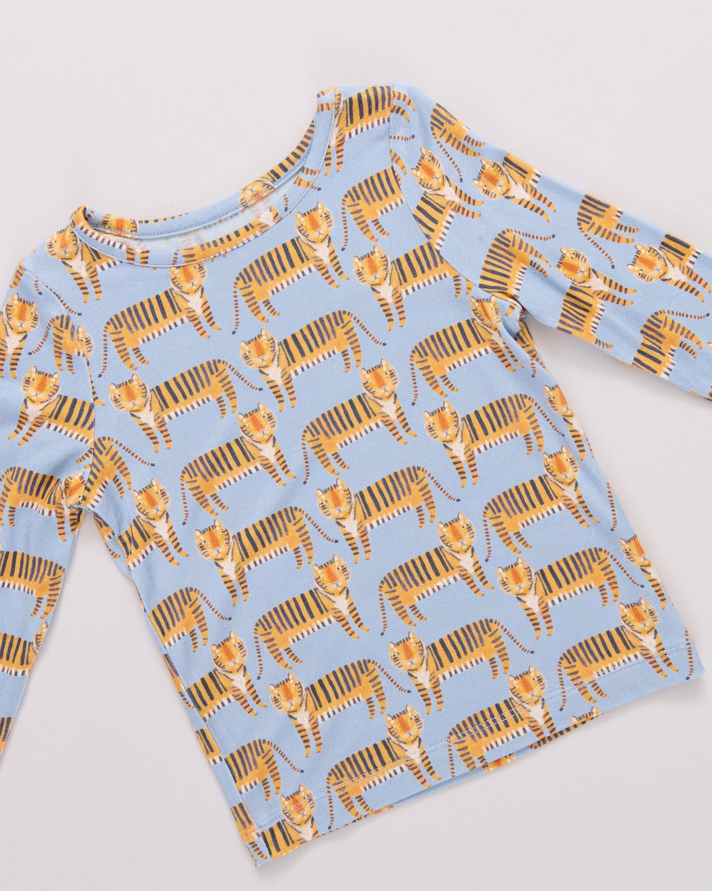 Kids Bamboo PJ Set - Tigers