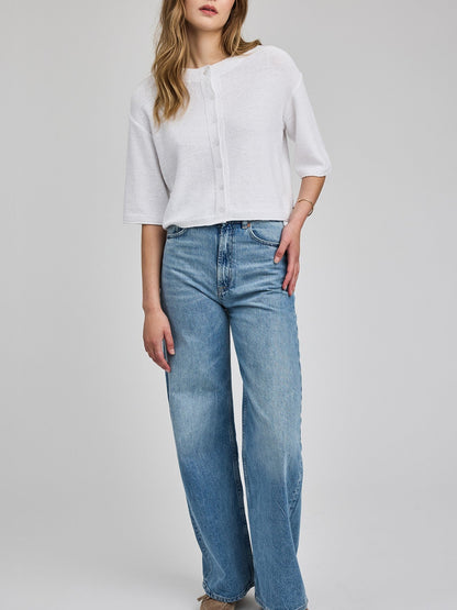 GENTLE FAWN Genevieve Button Front Knit Top