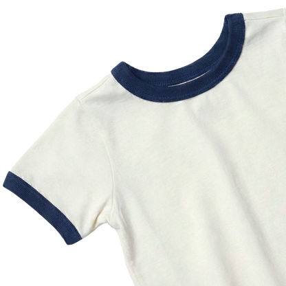 Adventure Ringer T-Shirt - Cream