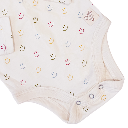 Baby Wonder Bodysuit - Rainbow Smiley