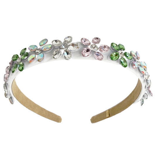 Crystal Flower Headband