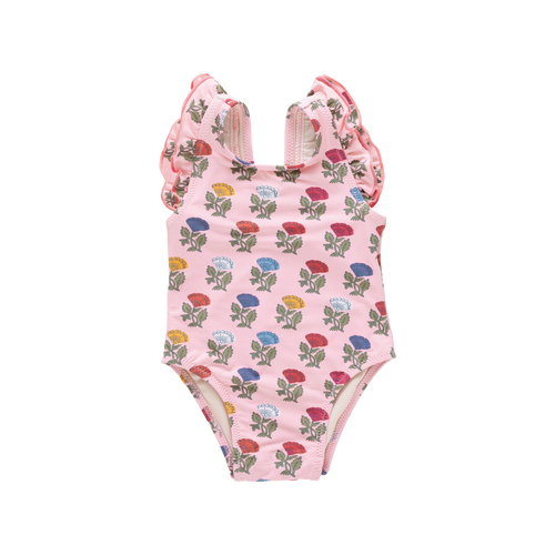Baby Girls Liv Suit - Multi Flower Drop