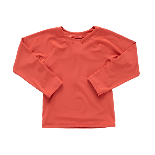 Baby Boys Rash Guard - Red