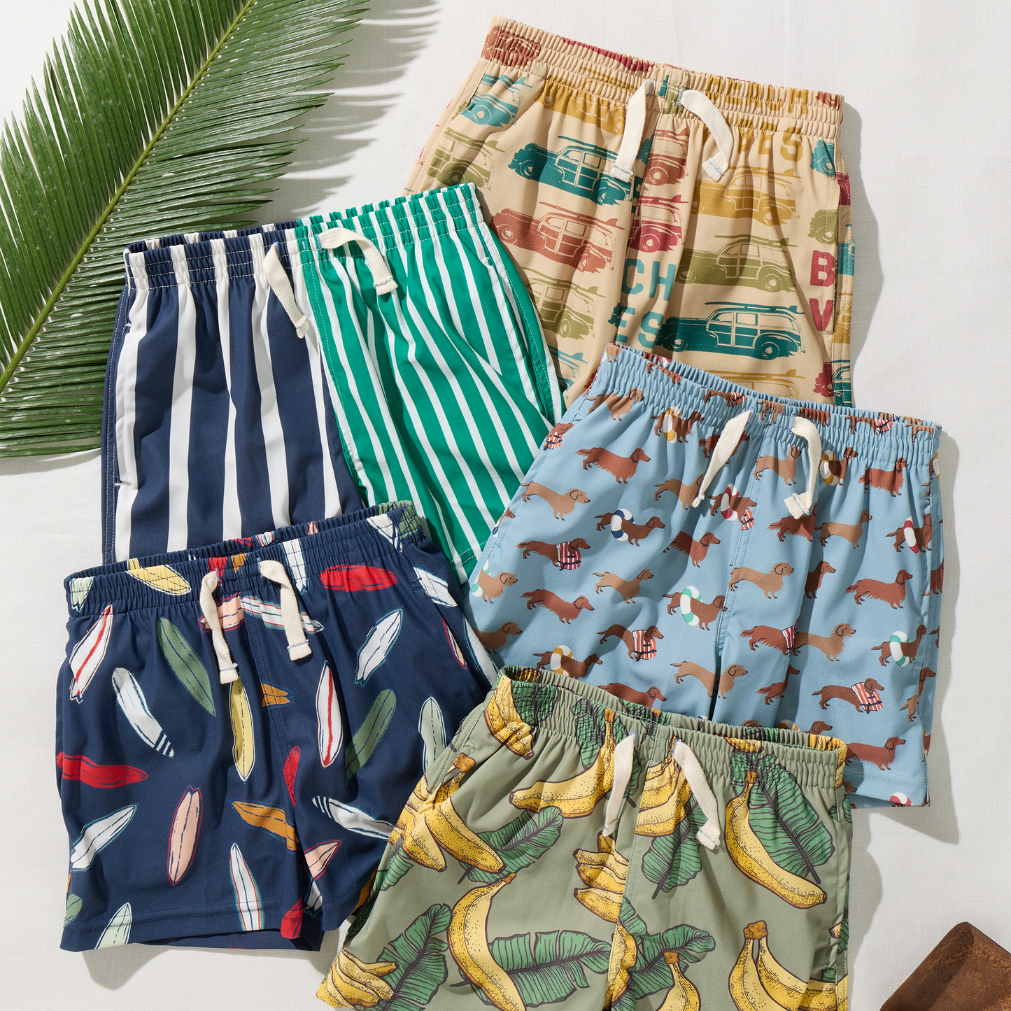 Baby Boys Swim Trunk - Multi Stripe