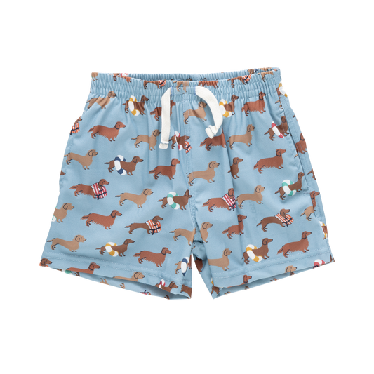 Baby Boys Swim Trunk - Swim Dachshunds
