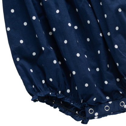 Baby Girls Jaipur Bubble - Navy Dot