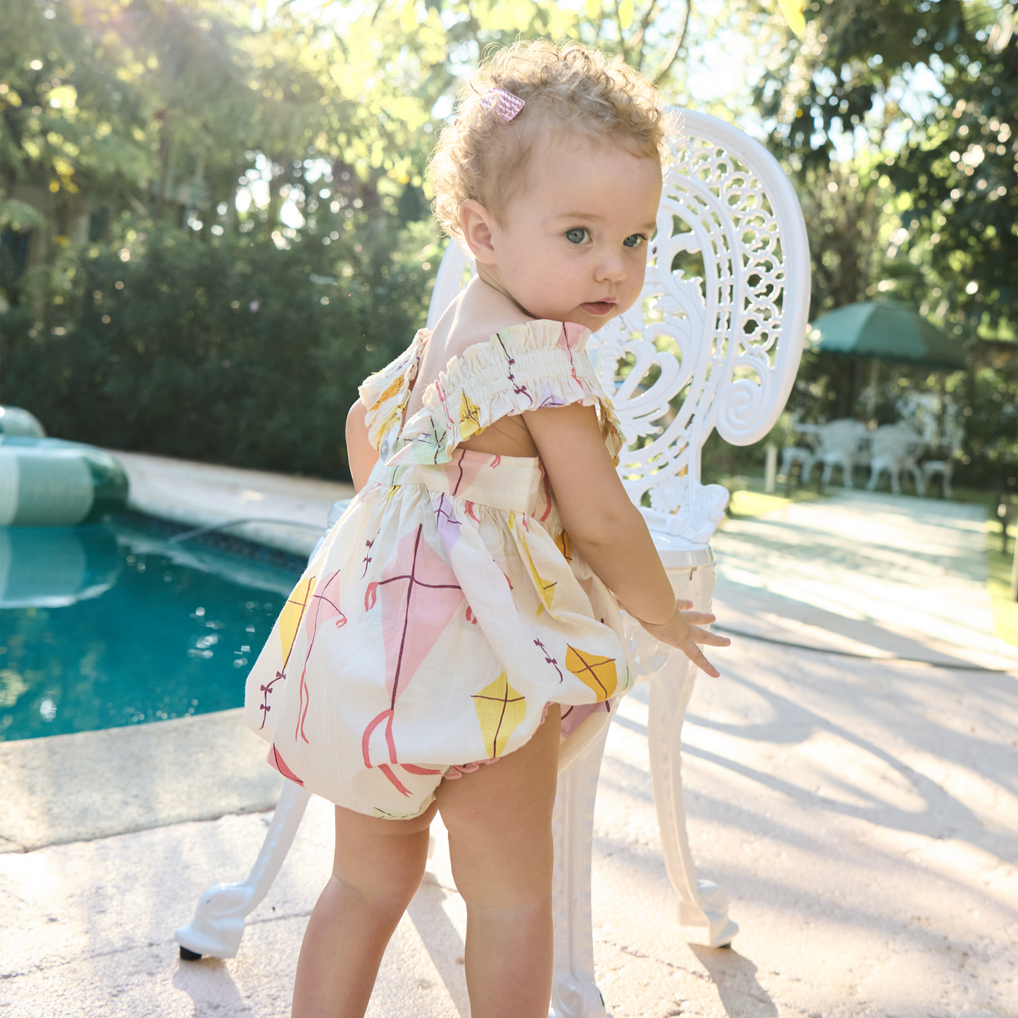 Baby Girls Via Bubble - Banana Leaves