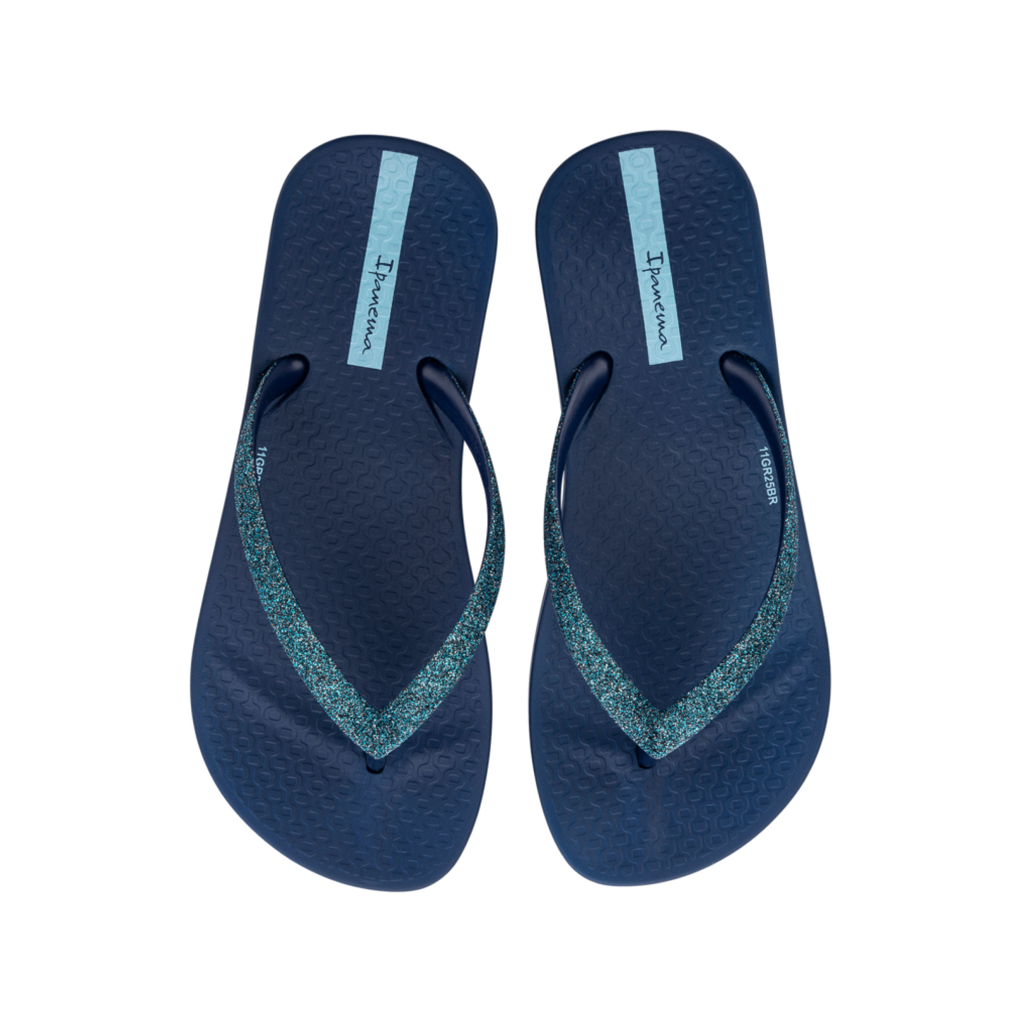 Lolita Flip Flop - Blue Glitter