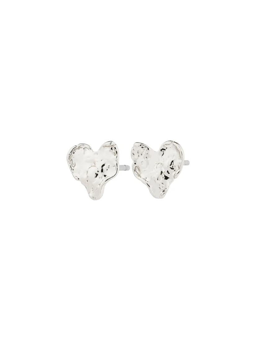 PILGRIM Ryan Heart Stud Earrings