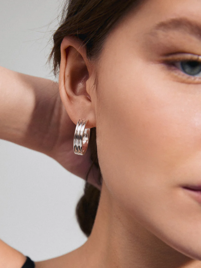 PILGRIM Bennett Hoop Earrings