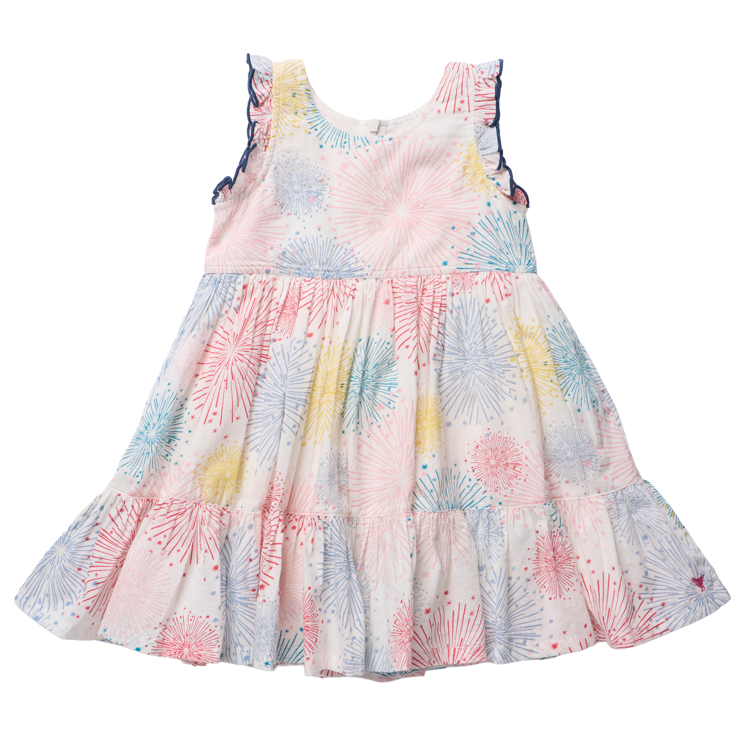 Girls Kelsey Dress - Fireworks