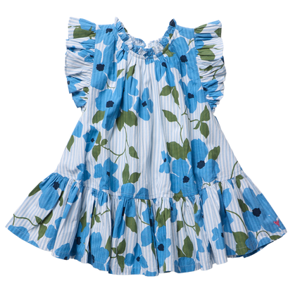 Girls Harper Dress - Hibiscus Floral