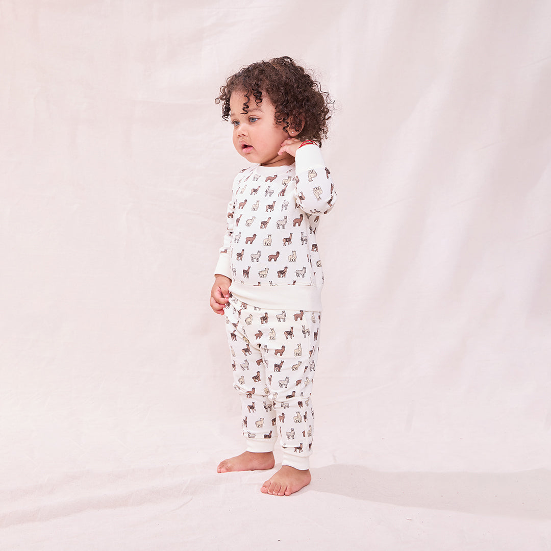 Baby Jax Jogger Set - Powder Pink